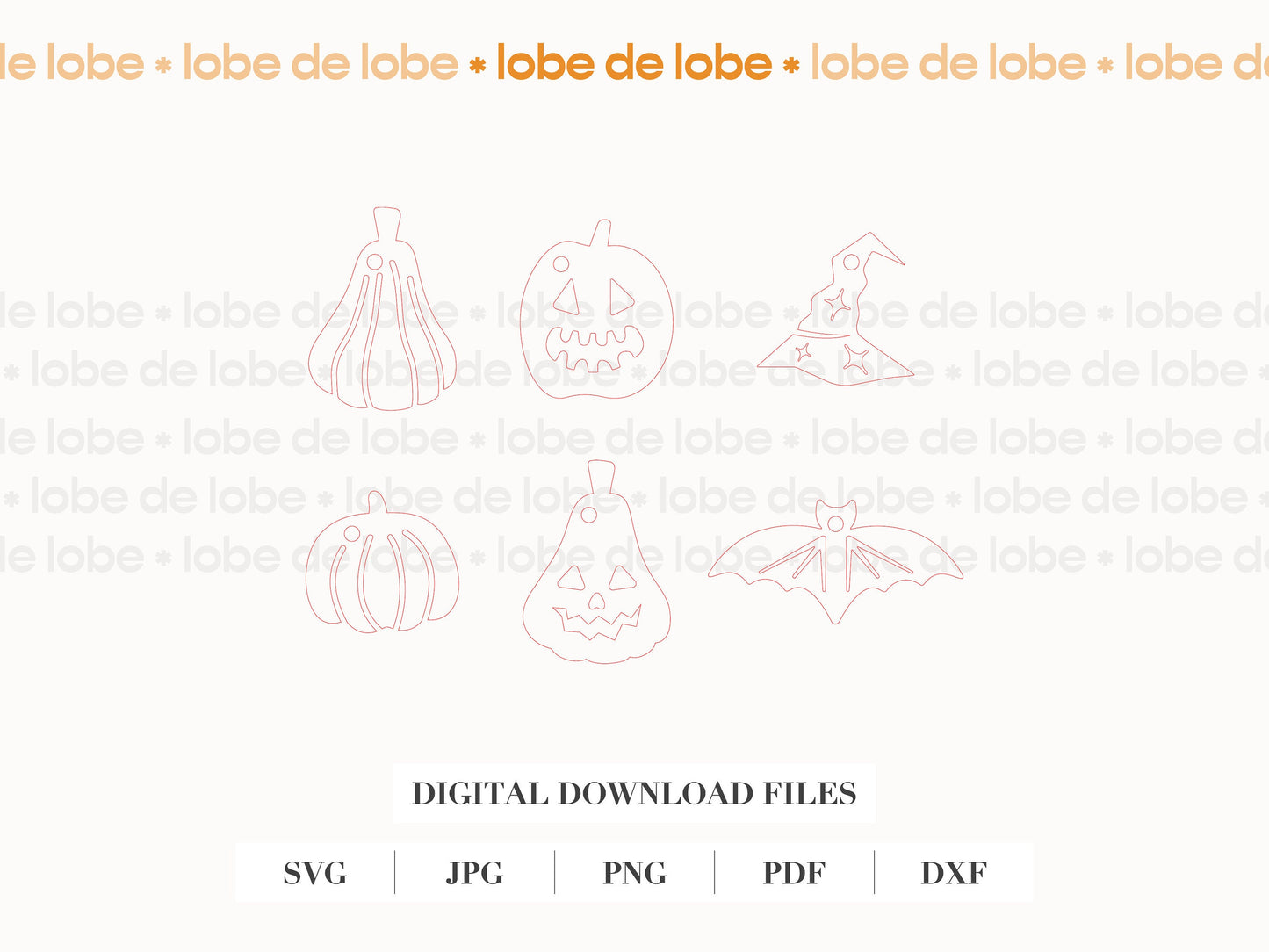 Halloween Fall Pumpkin Tumbler Laser Cut Charms Digital Download