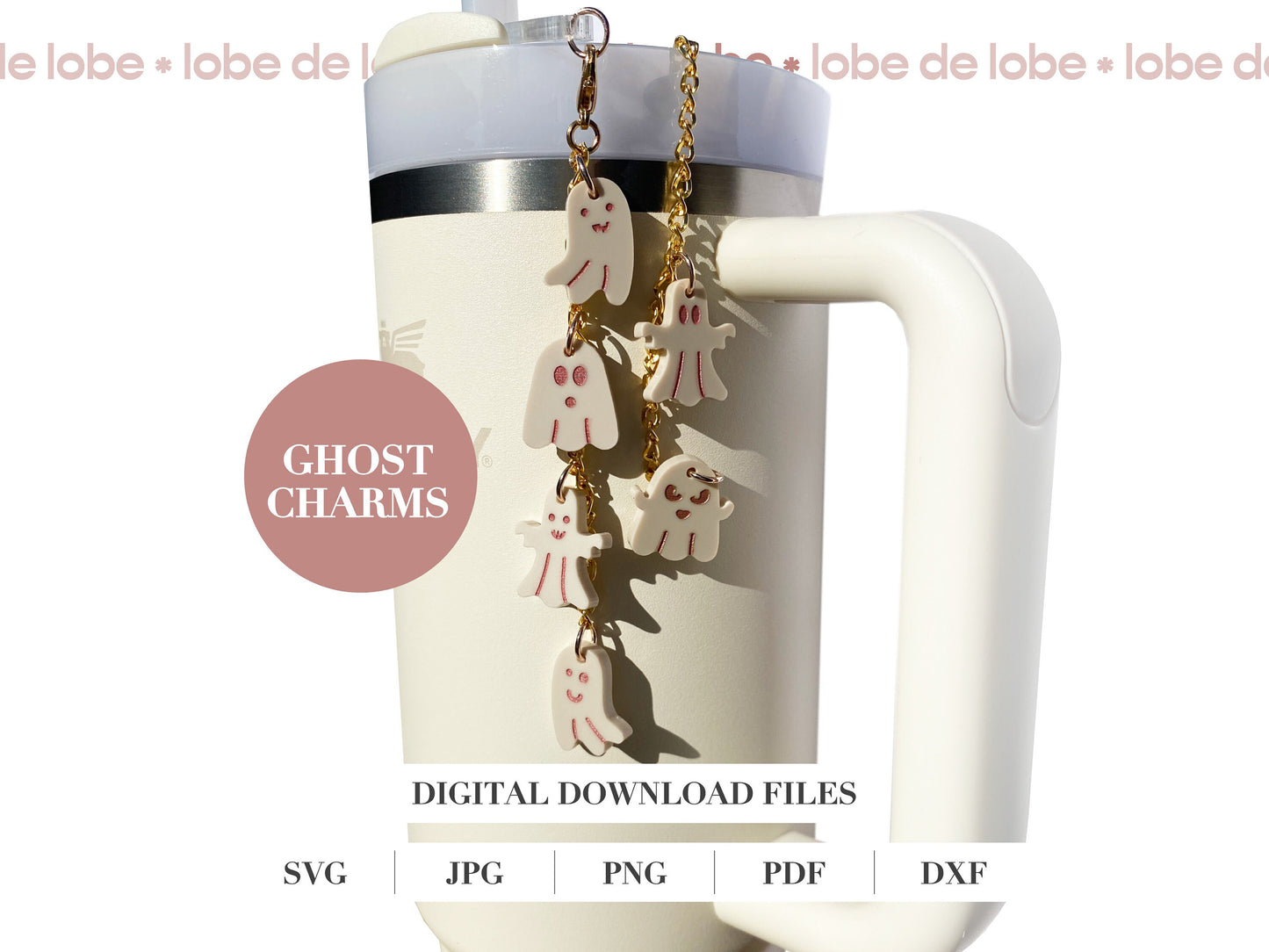 Stanley Tumbler Halloween Charms Bundle Digital Files