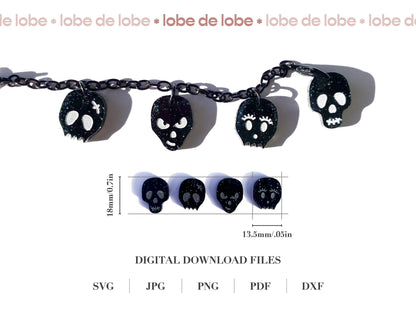 Stanley Tumbler Halloween Charms Bundle Digital Files