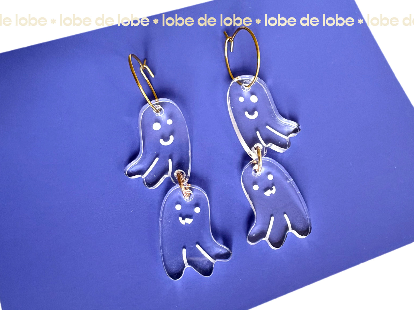 Halloween Clear Acrylic Bundle Laser Engraved Earrings Digital Download