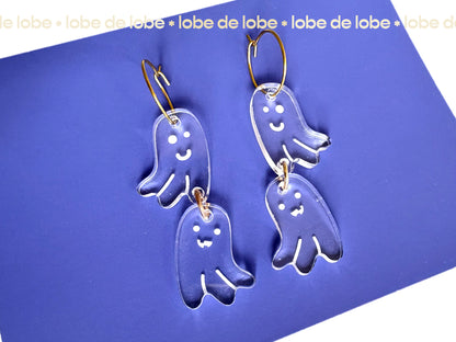 Halloween Clear Acrylic Bundle Laser Engraved Earrings Digital Download