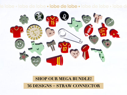 Summer Beach Tumbler Charms Bundle Digital Files