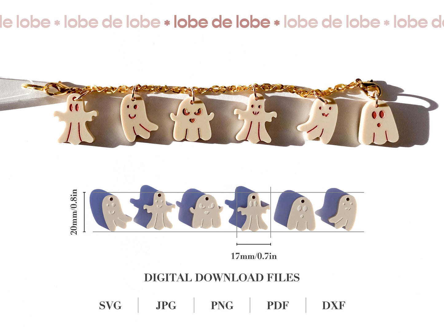 Stanley Tumbler Halloween Charms Bundle Digital Files
