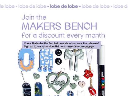 Star Sign Constellation Laser Engraved Earrings Bundle Digital Download