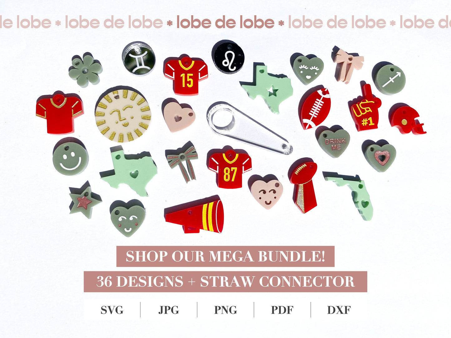 Stanley Tumbler Halloween Charms Bundle Digital Files