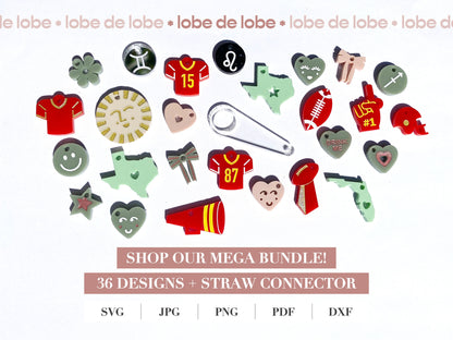 Stanley Tumbler Halloween Charms Bundle Digital Files