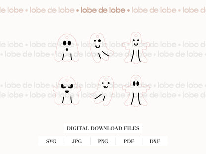 Halloween Ghost Tumbler Laser Engraved Charms Digital Download