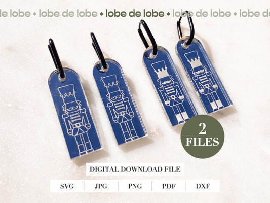 Holiday Nutcracker Bundle Laser Engraved Earrings Digital Download